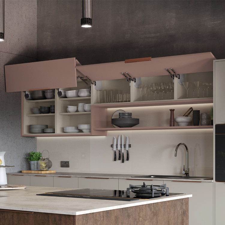 Masterclass extra wide wall units for kitchen