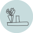 Design selection logo for integrated kitchen bins