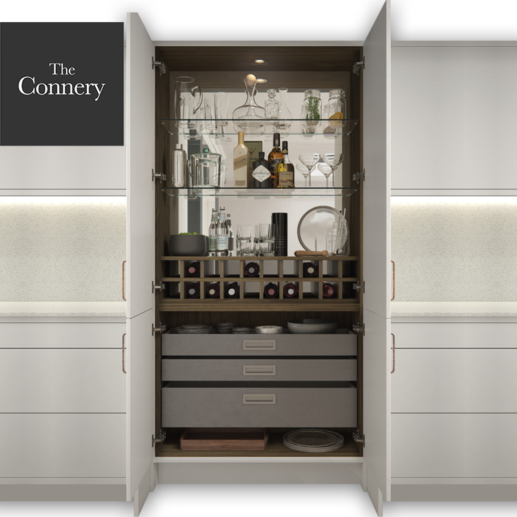 Connery tall drinks cabinet