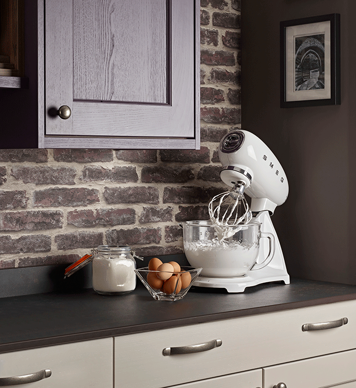 White Smeg Mixer in a Masterclass Kitchen