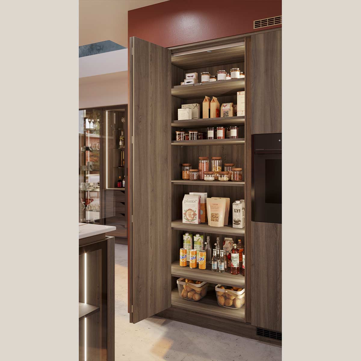 Bi-Fold Door Cabinets by Masterclass Kitchens