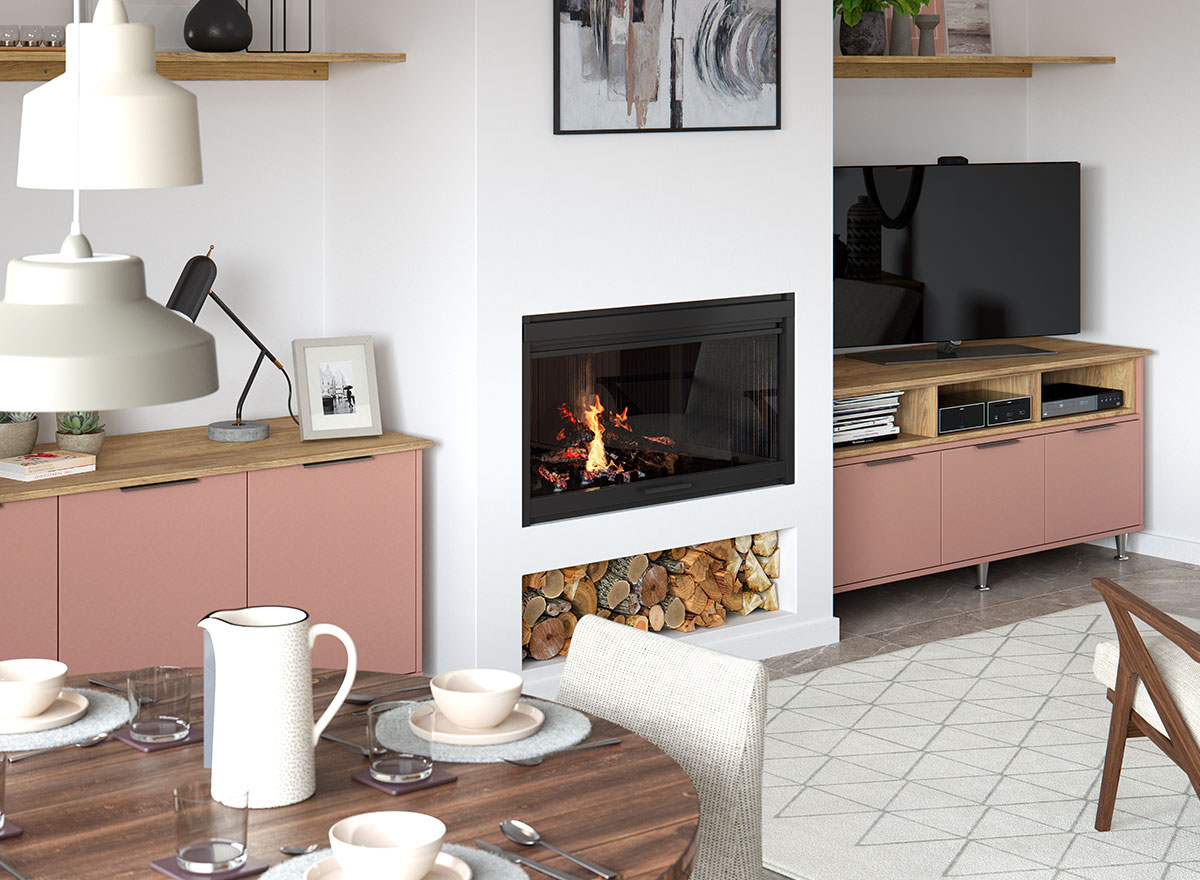 Sutton sideboard in Autumn Blush.