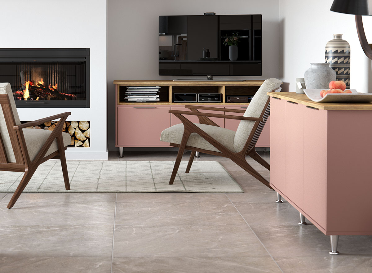 Sutton sideboard in Autumn Blush.