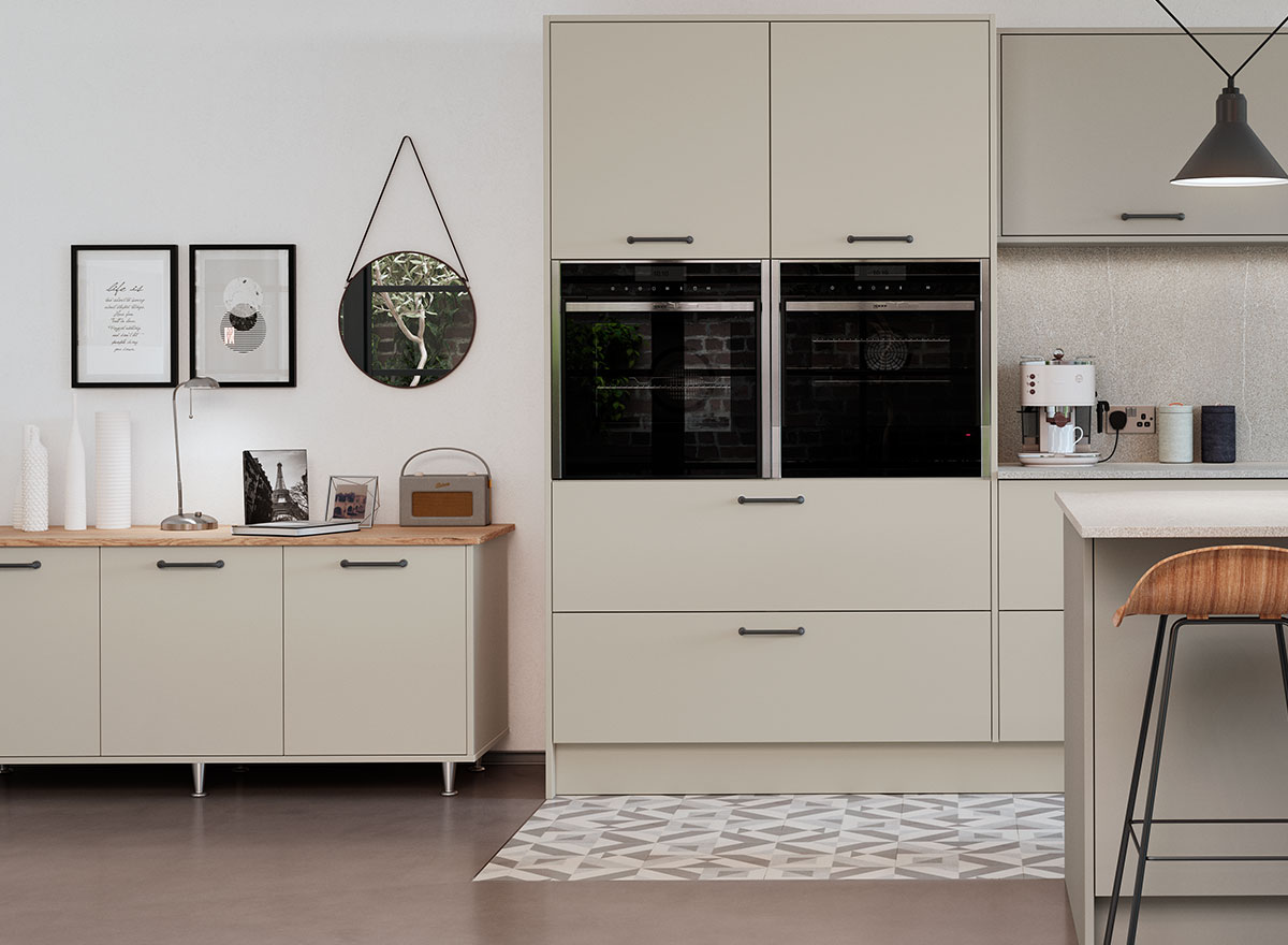 Larna sideboard in Graphite.