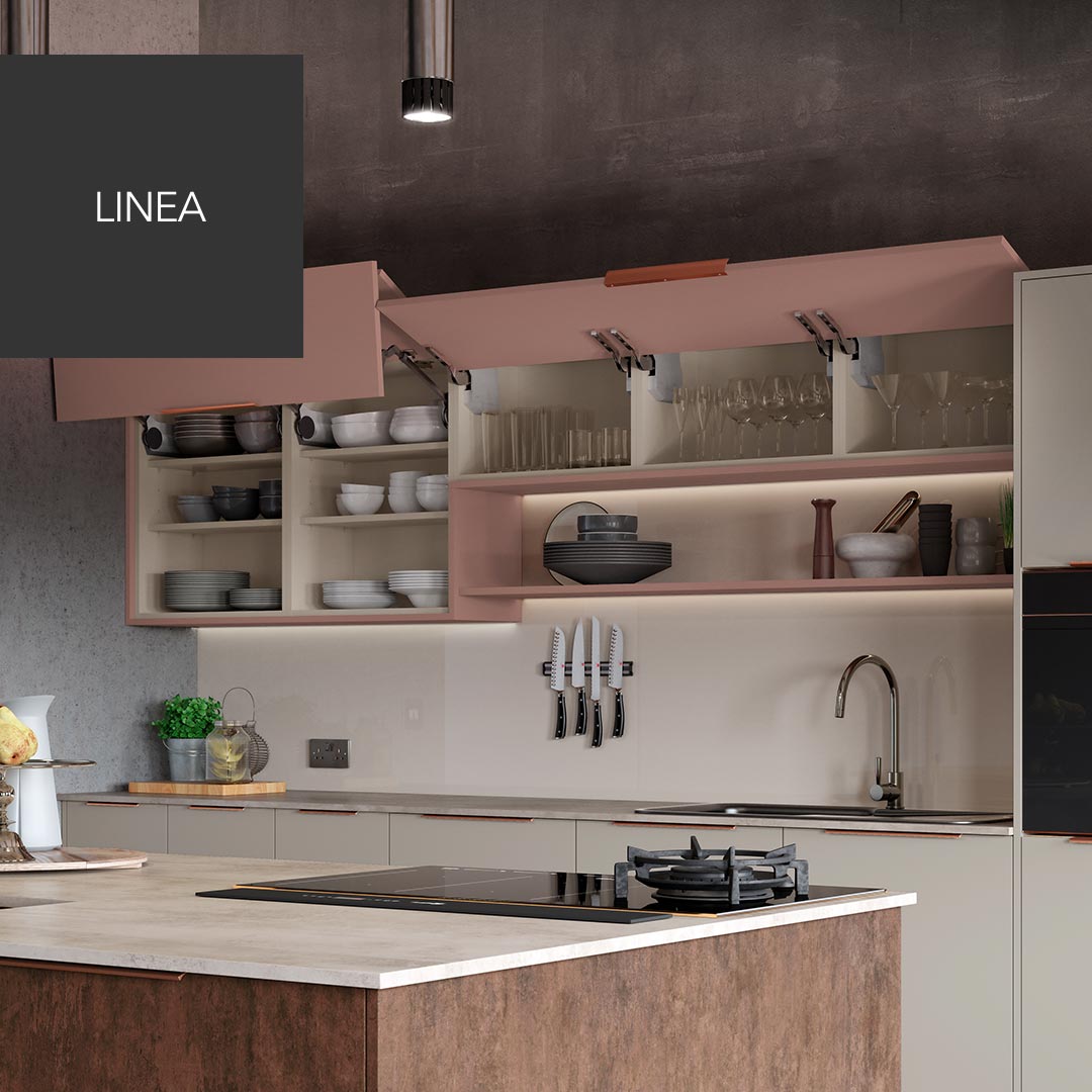 Linea widest ever cabinets