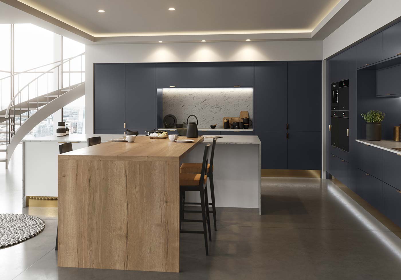 Featured image of post Navy Modern Blue Kitchen Cabinets / Adornus autocad navy blue modern custom house kitchen furniture kitchen cabinet exporters.