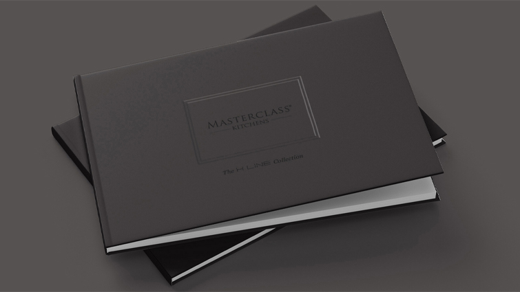 A Masterclass Kitchens print brochure