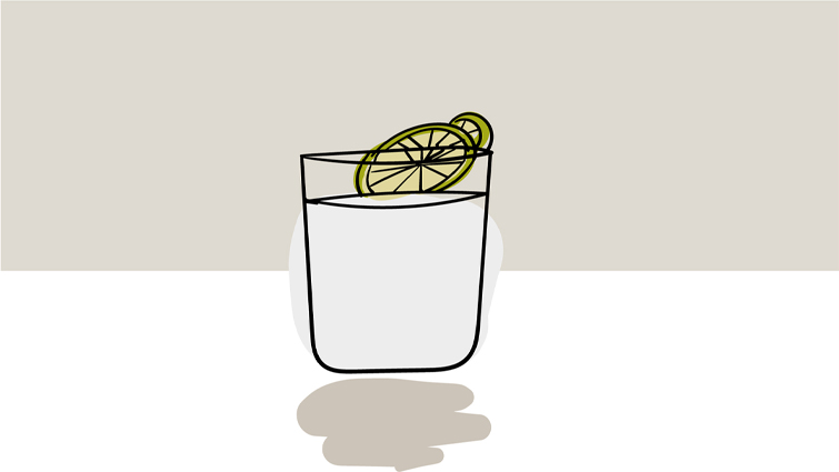 A Swedish Mule cocktail representing Sweden in Eurovision Song Contest