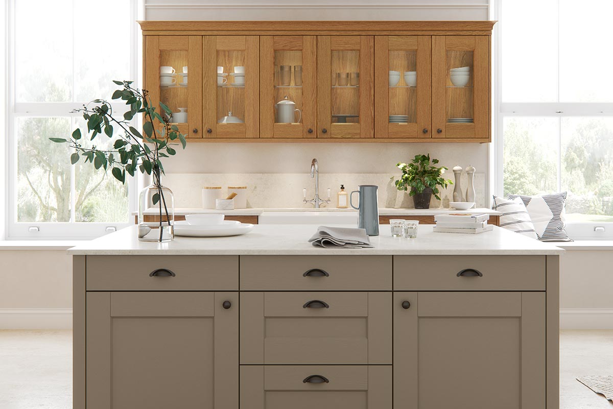 Solva Oak Shaker Kitchen Masterclass Kitchens