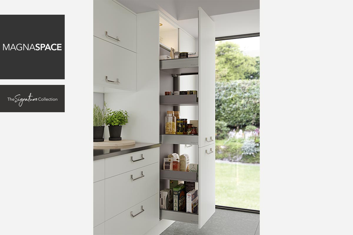 modern pull out larder