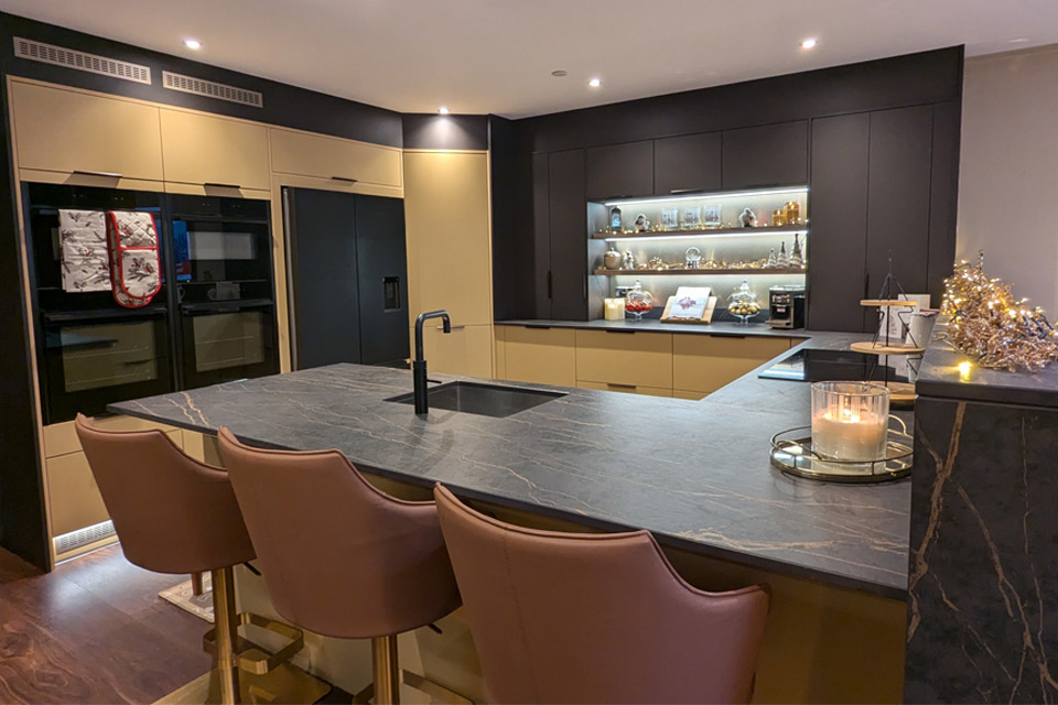 A yellow kitchen showing how decorating a yellow kitchen can add warmth