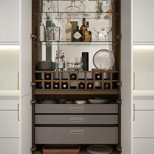  Unique modern kitchen drinks cabinet 