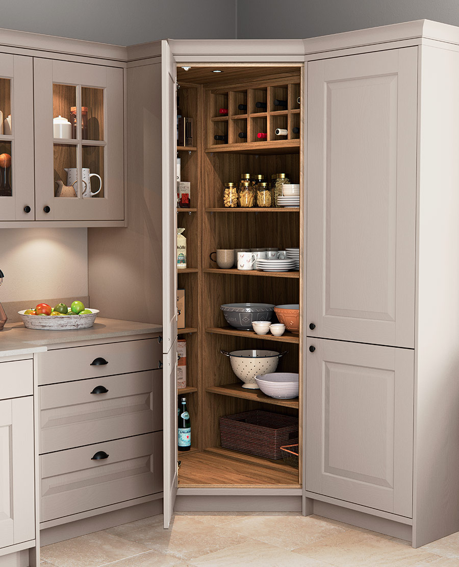 The Lansbury Corner Pantry in Portland Oak