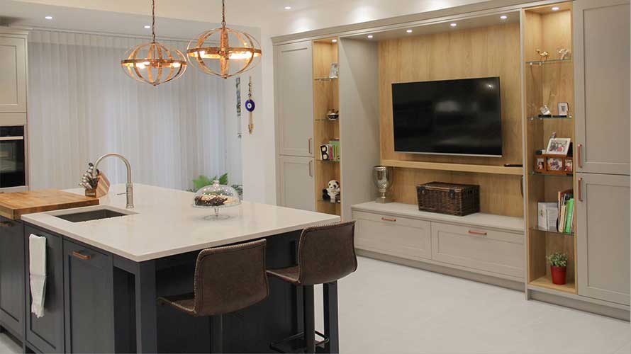 Entertainment Centre Design Ideas For, Kitchen Cabinet Tv Ideas