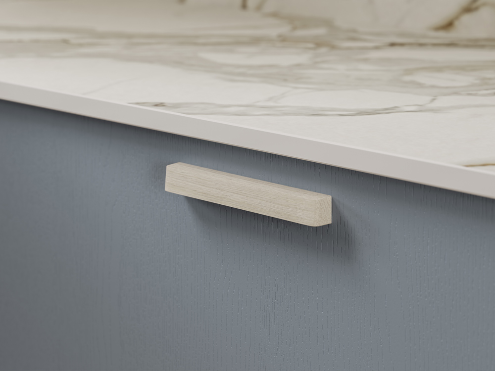 Siena modern kitchen wooden handle