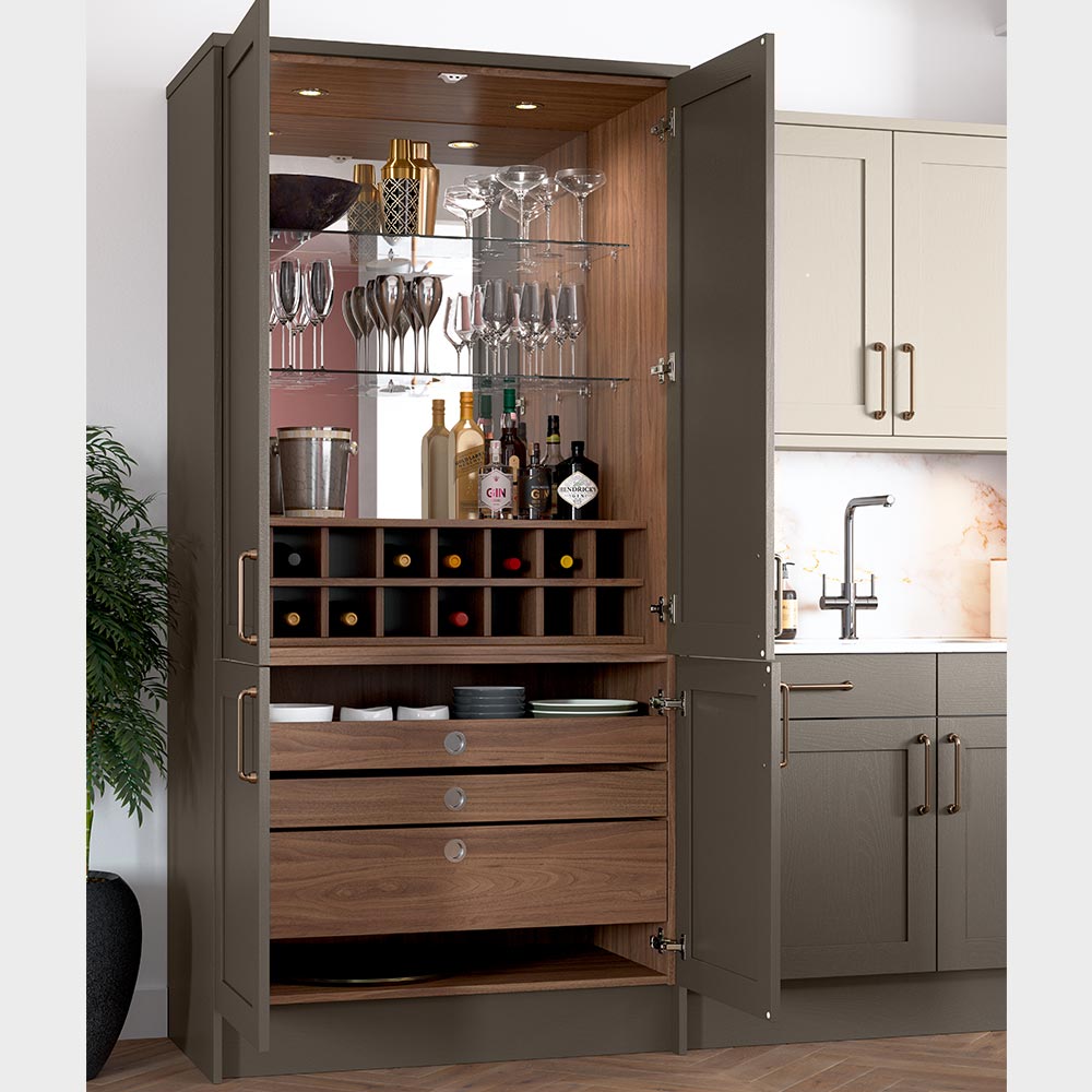 Cocktail Drinks Cabinet The Connery By Masterclass Kitchens