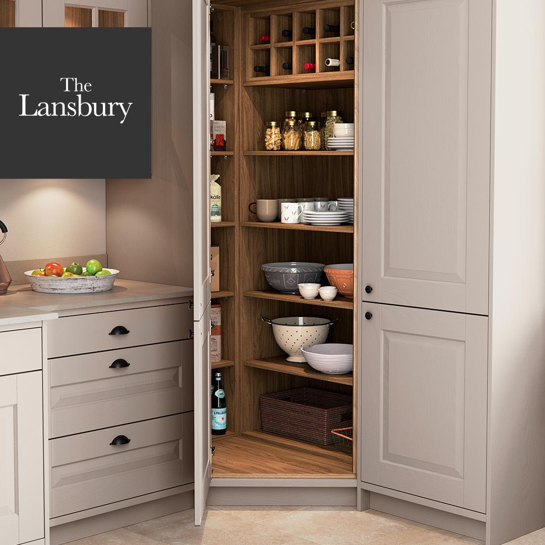 Corner Kitchen Pantry The Lansbury By Masterclass Kitchens