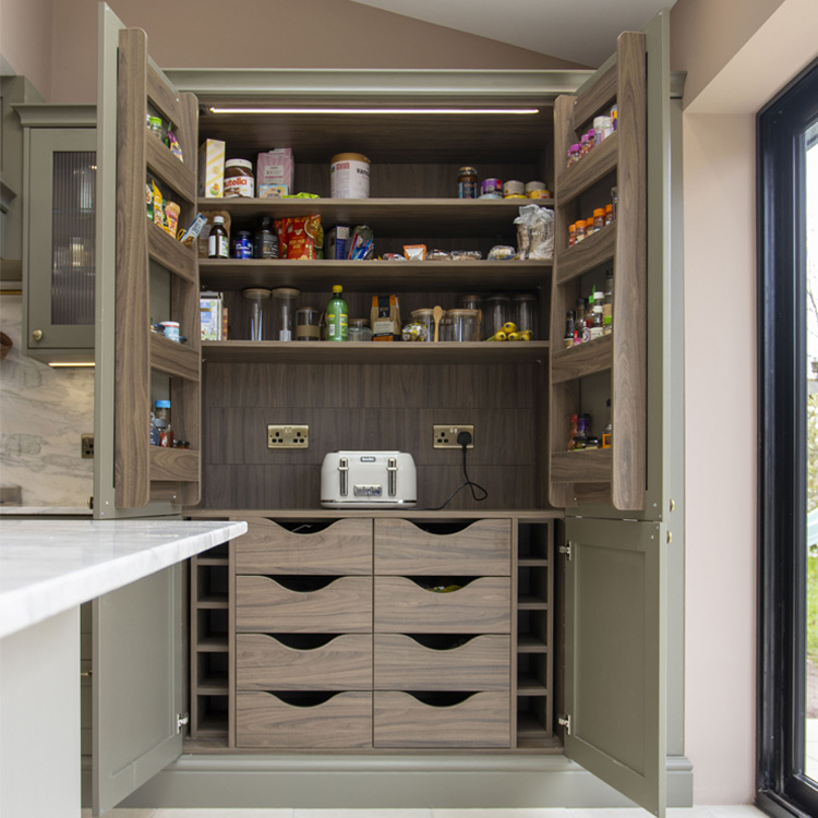 A modern traditional kitchen displaying modern country kitchen ideas