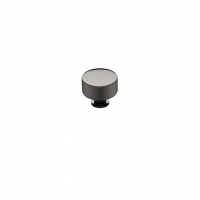 Henley knurled knob handle in black chrome