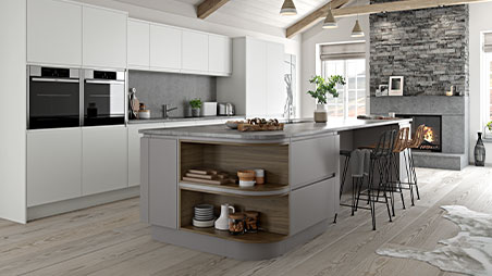 Grey Fitted Kitchens