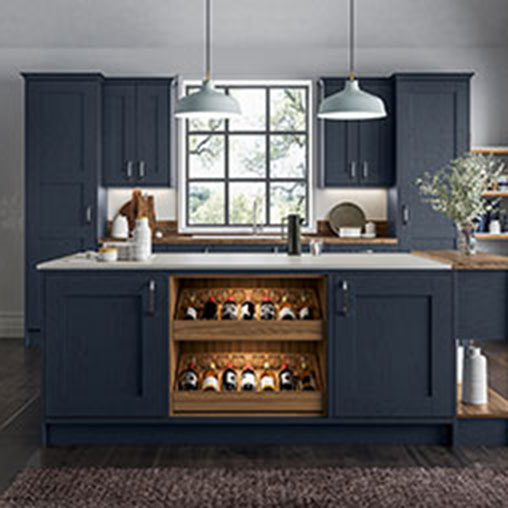 Blue Kitchens