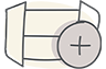 Kitchen storage icon