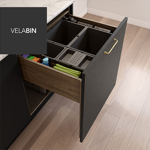 Integrated Kitchen Bin