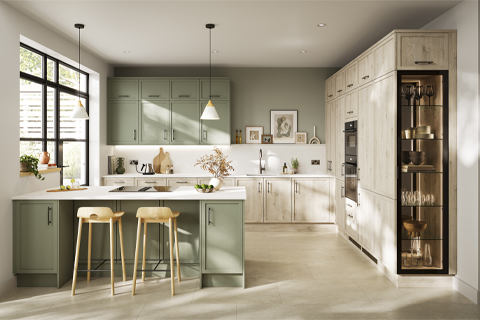 Soho – Contemporary skinny Shaker kitchen